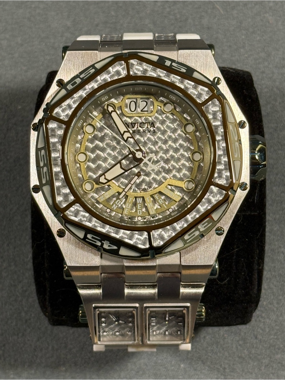 Invicta Reserve Carbon Hawk Model 38904